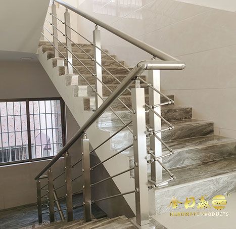 方管拉絲樓梯扶手（shǒu）