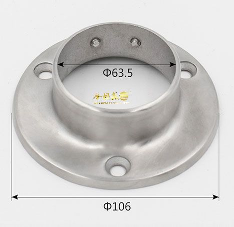 63圓管（guǎn）上牆法蘭