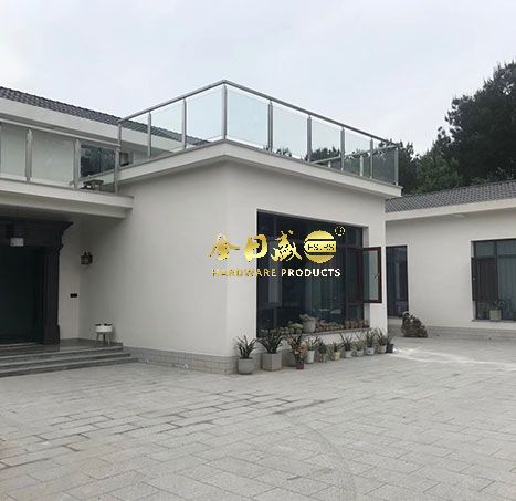 鏡光（guāng）外卡槽玻璃扶手